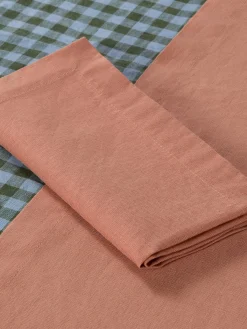 Warm Clay Linen Blend Napkins Set of 4