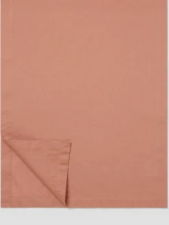 Warm Clay Linen Blend Table Runner