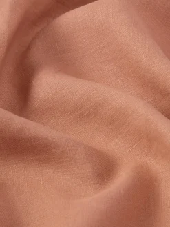 Warm Clay 100% Linen Pillowcases (Pair)