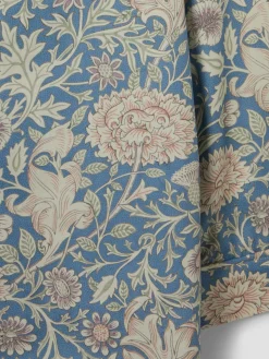 Webbs Blue Double Bough Cotton Pajama Set