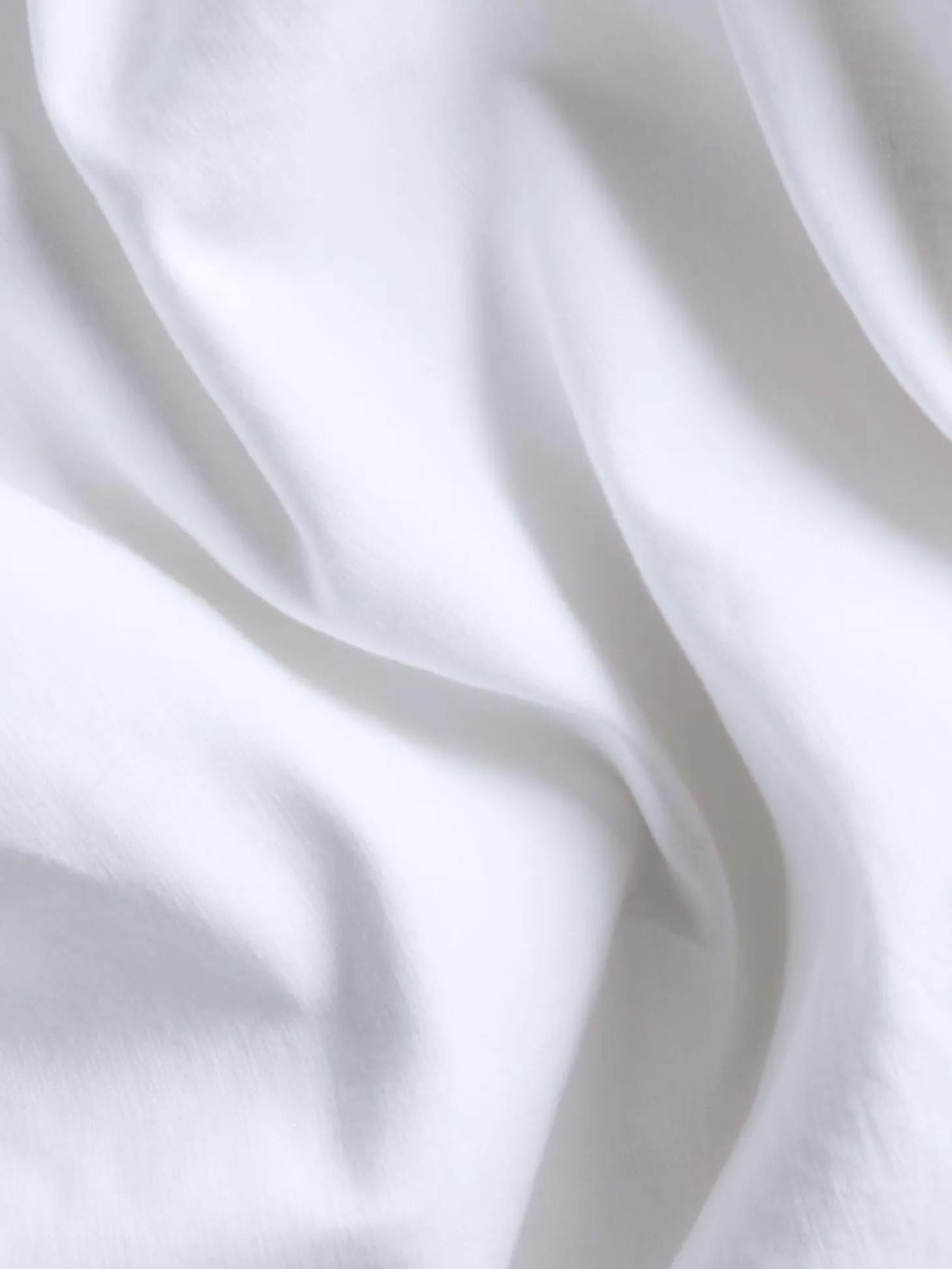 White Linen Blend Curtain (Pair)