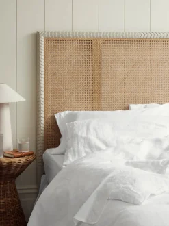 White 100% Linen Pillowcases (Pair)